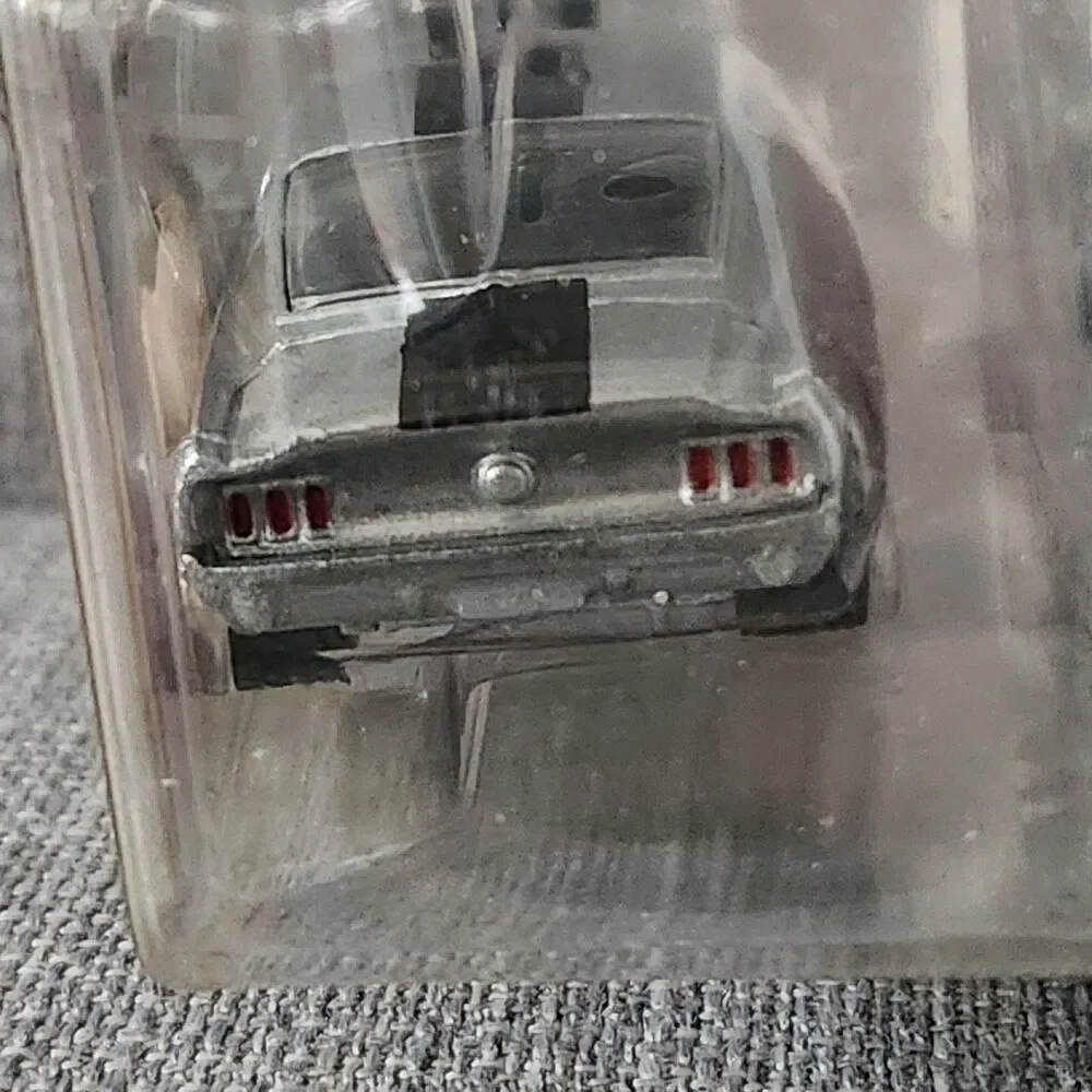 Lot of 2 NIP 100% Hotwheels Ford Series 65' and 67' Mustang 1:64 Die Cast Cars